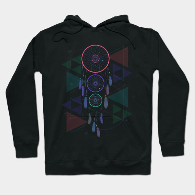 Psychedelic Dreamcatcher Ambiance Hoodie by MellowGroove